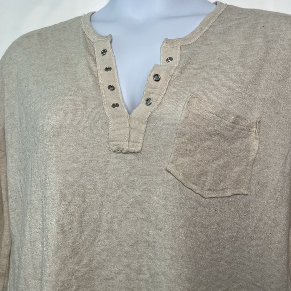 In Loom Women's Peasant Top Sz M Soft Tunic Boho Cottagecore V Neck - Picture 7 of 13